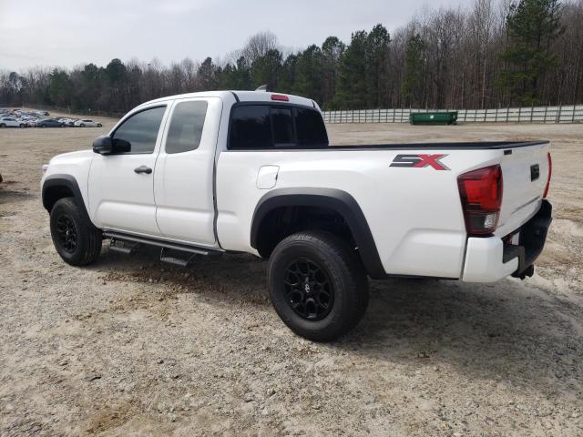 3TYRX5GN0NT055932 - 2022 TOYOTA TACOMA ACCESS CAB თეთრი ფოტო 2
