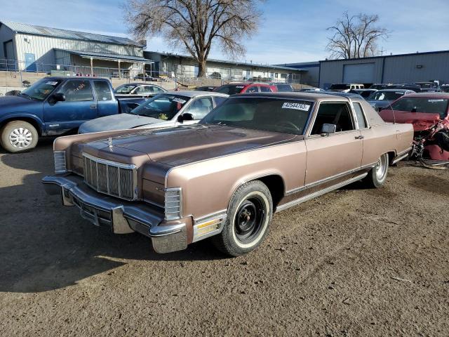 6Y81A820885 - 1976 LINCOLN CONTINENTA TAN photo 1