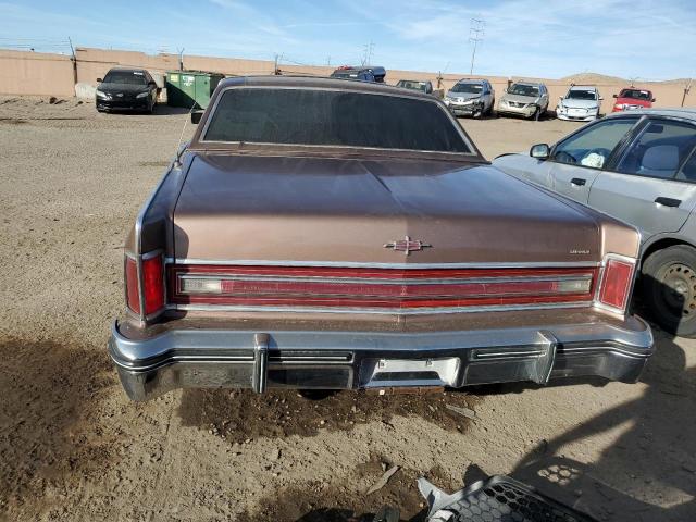 6Y81A820885 - 1976 LINCOLN CONTINENTA TAN photo 6