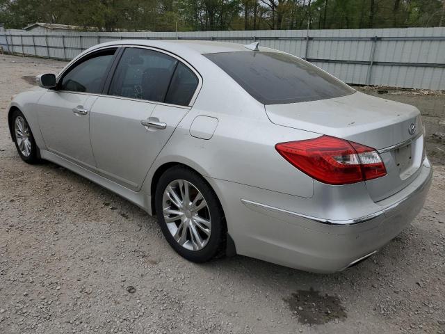 KMHGC4DD0DU218878 - 2013 HYUNDAI GENESIS 3.8L SILVER photo 2