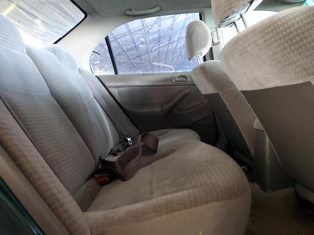 2HGEJ6612YH559659 - 2000 HONDA CIVIC BASE GREEN photo 10