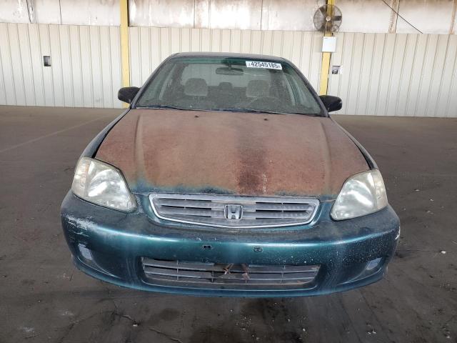 2HGEJ6612YH559659 - 2000 HONDA CIVIC BASE GREEN photo 5