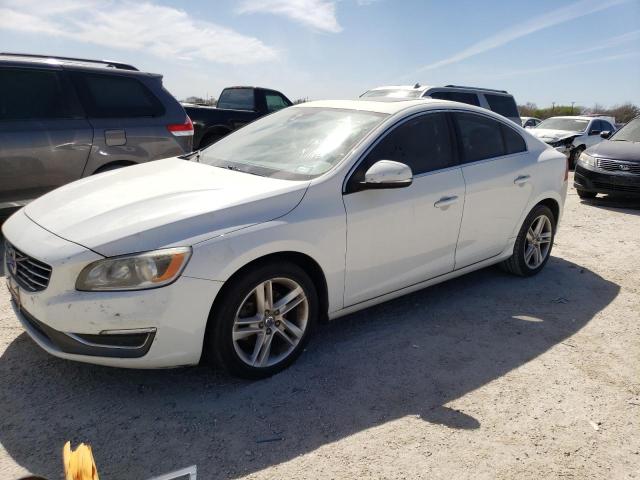 YV140MFB5F1315827 - 2015 VOLVO S60 PREMIER WHITE photo 1