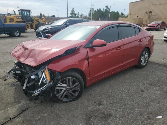 5NPD84LF7KH417803 - 2019 HYUNDAI ELANTRA SEL RED photo 1