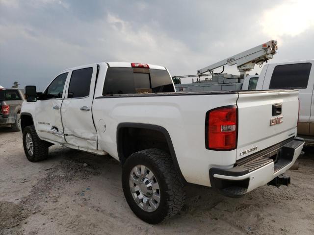 1GT12UE81GF100569 - 2016 GMC SIERRA K2500 DENALI WHITE photo 2