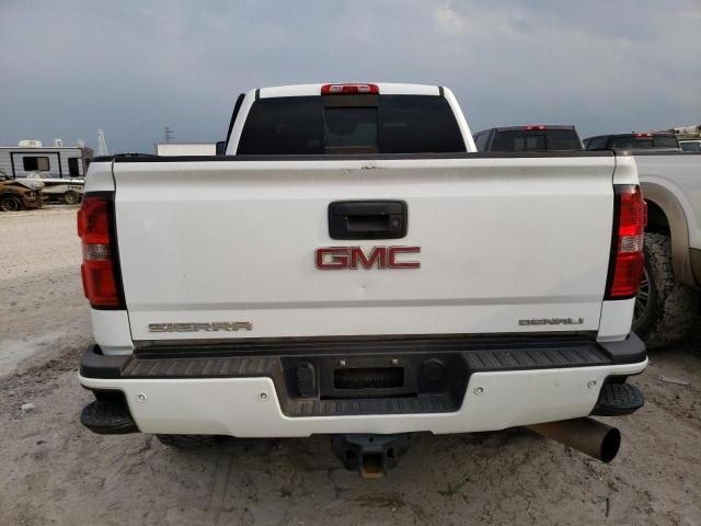 1GT12UE81GF100569 - 2016 GMC SIERRA K2500 DENALI WHITE photo 6