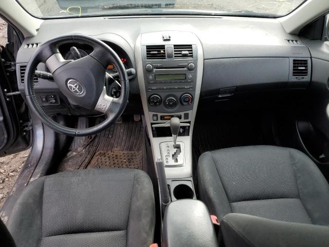 2T1BU4EE3AC432386 - 2010 TOYOTA COROLLA BASE CHARCOAL photo 8