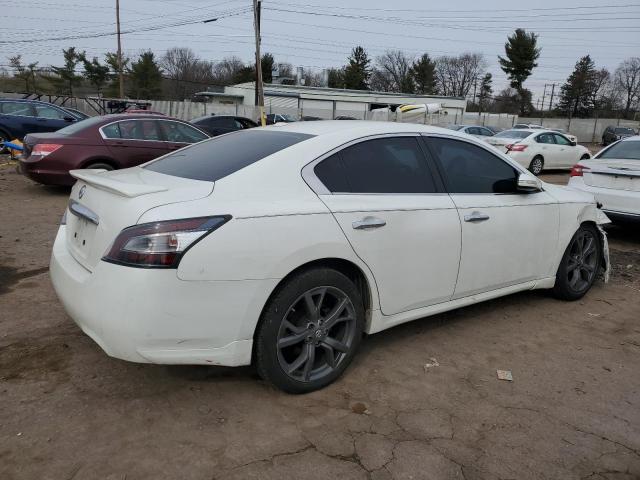 1N4AA5AP1DC811097 - 2013 NISSAN MAXIMA S WHITE photo 3