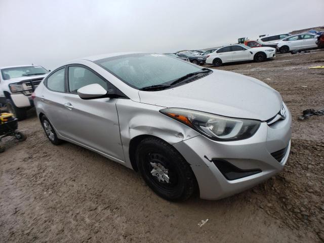 5NPDH4AE4GH663662 - 2016 HYUNDAI ELANTRA SE SILVER photo 4