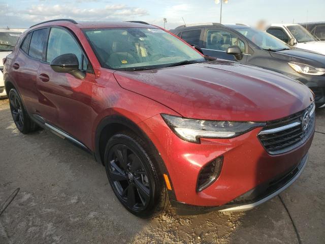 LRBFZNR43PD034843 - 2023 BUICK ENVISION ESSENCE Կարմիր լուսանկար 4