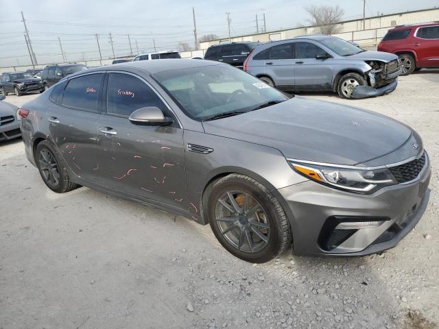 5XXGU4L16KG283973 - 2019 KIA OPTIMA EX GRAY photo 4