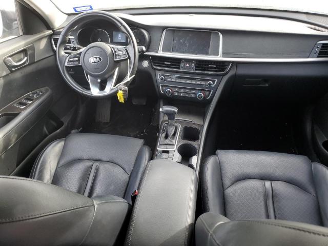 5XXGU4L16KG283973 - 2019 KIA OPTIMA EX GRAY photo 8