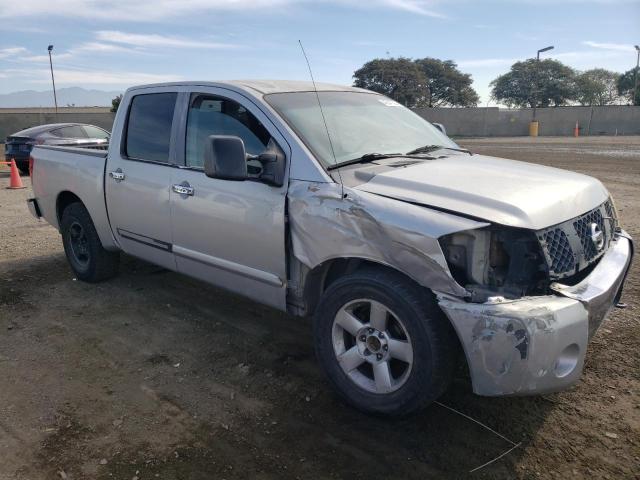 1N6AA07A36N509900 - 2006 NISSAN TITAN XE SILVER photo 4