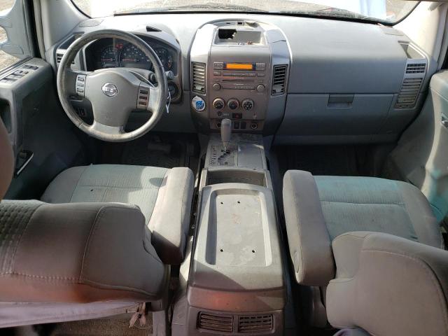 1N6AA07A36N509900 - 2006 NISSAN TITAN XE SILVER photo 8