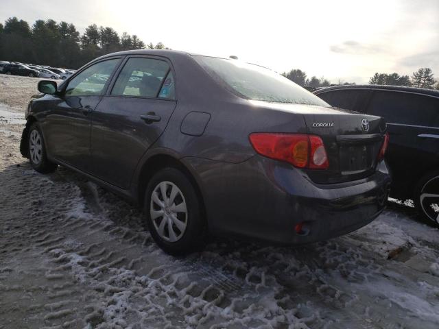 JTDBL40E39J053768 - 2009 TOYOTA COROLLA BASE 灰色 照片 2