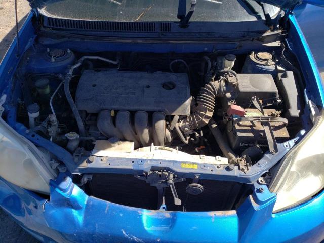 2T1KR30EX7C655052 - 2007 TOYOTA COROLLA MA XR BLUE photo 11