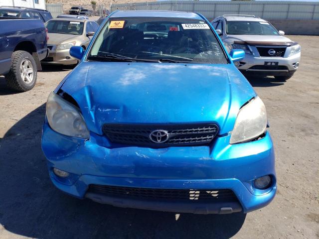2T1KR30EX7C655052 - 2007 TOYOTA COROLLA MA XR BLUE photo 5