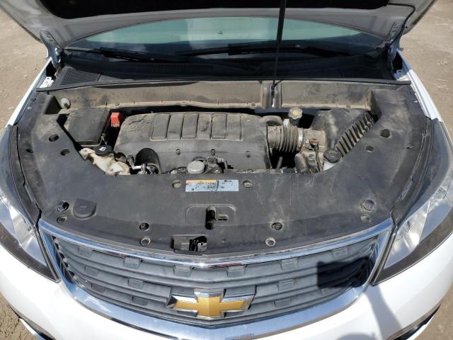 1GNKVFKD4HJ241599 - 2017 CHEVROLET TRAVERSE LS WHITE photo 12