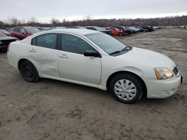 4A3AB36F67E035583 - 2007 MITSUBISHI GALANT ES WHITE photo 4