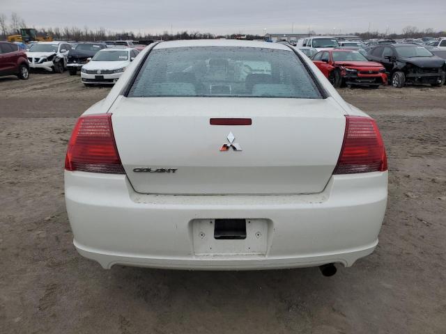 4A3AB36F67E035583 - 2007 MITSUBISHI GALANT ES WHITE photo 6