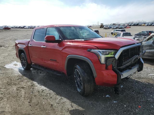 5TFJC5DBXPX021167 - 2023 TOYOTA TUNDRA CREWMAX LIMITED RED photo 4