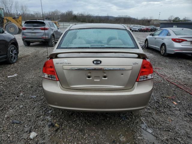 KNAFE121885535970 - 2008 KIA SPECTRA EX GOLD photo 6