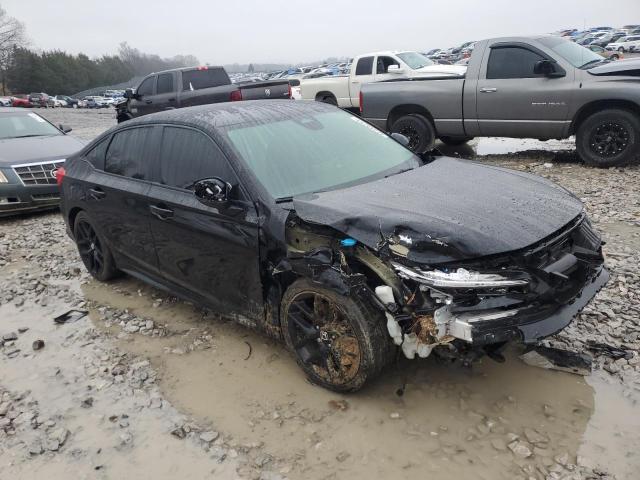 2HGFE2F53NH574252 - 2022 HONDA CIVIC SPORT BLACK photo 4