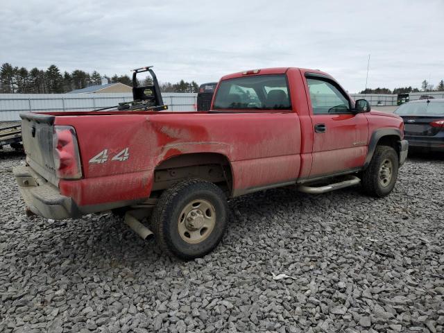 1GCHK24U76E145683 - 2006 CHEVROLET SILVERADO K2500 HEAVY DUTY RED photo 3