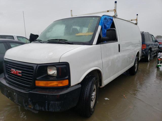 1GTGG25C281181648 - 2008 GMC SAVANA G2500 WHITE photo 1