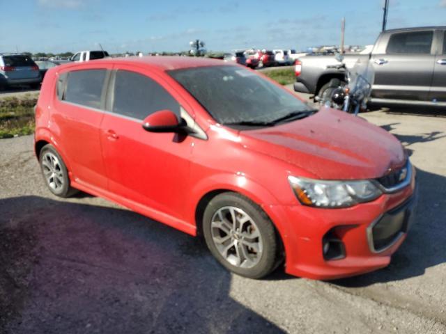 1G1JD6SB5H4142044 - 2017 CHEVROLET SONIC LT 红色 照片 4