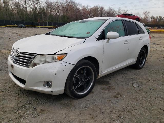 4T3ZE11A99U004465 - 2009 TOYOTA VENZA WHITE photo 1