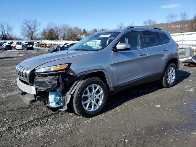 1C4PJMCS6FW672540 - 2015 JEEP CHEROKEE LATITUDE SILVER photo 1