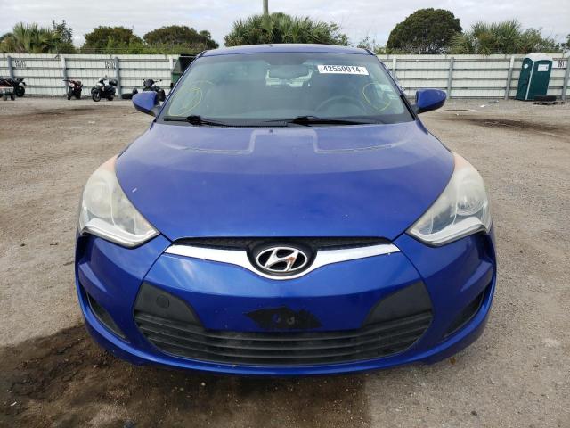 KMHTC6AD8EU215355 - 2014 HYUNDAI VELOSTER BLUE photo 5