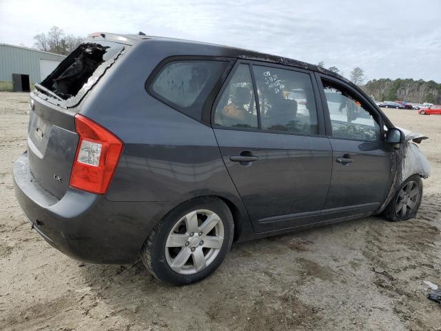 KNAFG525187184621 - 2008 KIA RONDO BASE GRAY photo 3