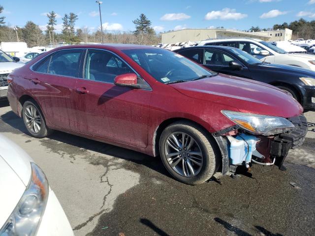 4T1BF1FK3FU978656 - 2015 TOYOTA CAMRY LE MAROON photo 4