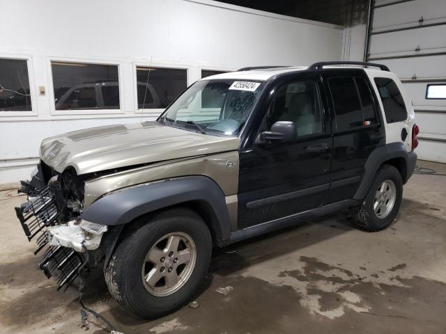 1J4GL48K95W508386 - 2005 JEEP LIBERTY SPORT TWO TONE photo 1