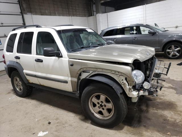 1J4GL48K95W508386 - 2005 JEEP LIBERTY SPORT TWO TONE photo 4