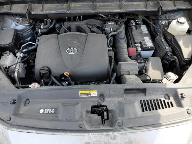 5TDGZRBH4MS146254 - 2021 TOYOTA HIGHLANDER XLE BLUE photo 12