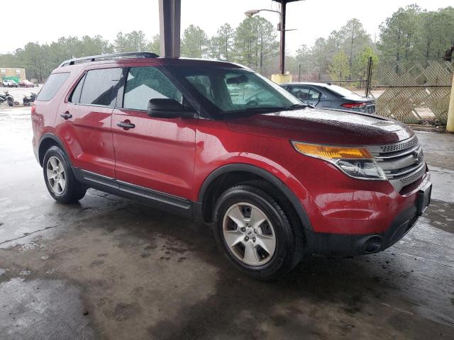 1FM5K8B81EGB06937 - 2014 FORD EXPLORER BURGUNDY photo 4