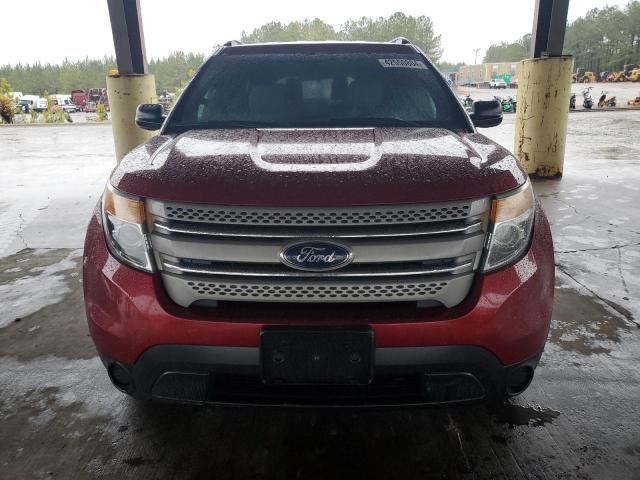 1FM5K8B81EGB06937 - 2014 FORD EXPLORER BURGUNDY photo 5