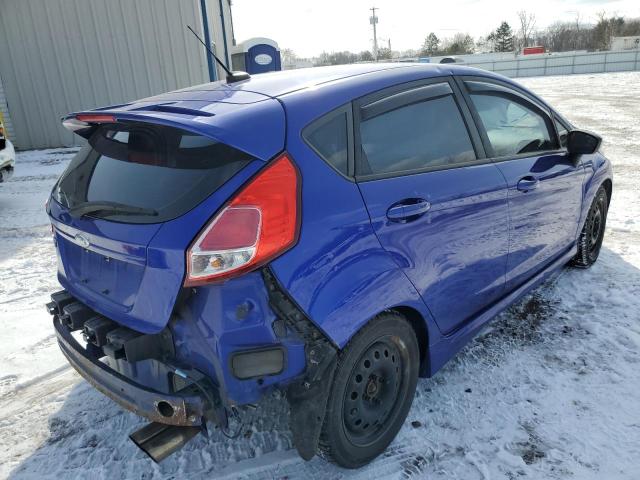 3FADP4GX5EM134696 - 2014 FORD FIESTA ST BLUE photo 3