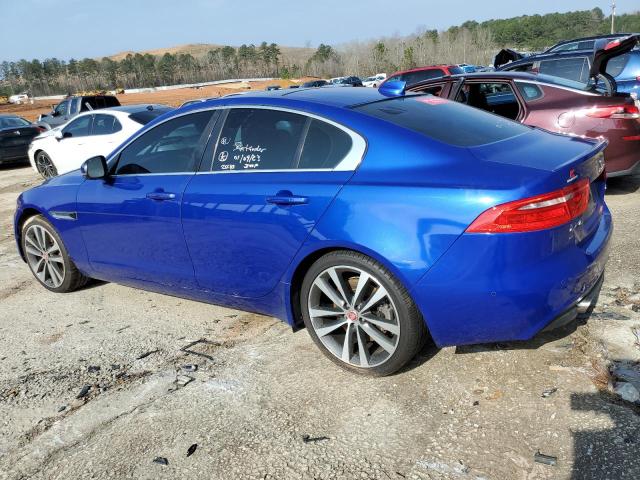 SAJAK4BV7HA976489 - 2017 JAGUAR XE PRESTIGE BLUE photo 2