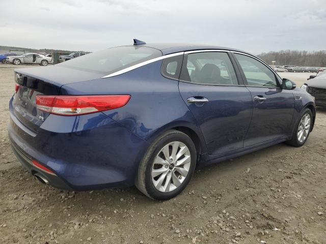 5XXGU4L33JG191574 - 2018 KIA OPTIMA EX BLUE photo 3