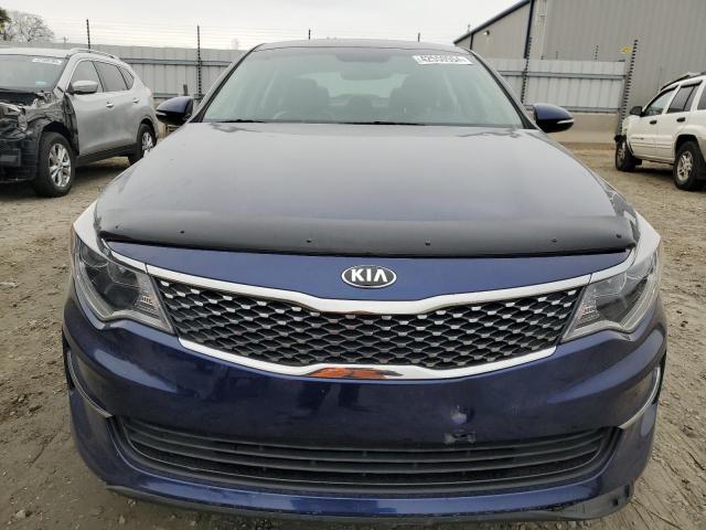 5XXGU4L33JG191574 - 2018 KIA OPTIMA EX BLUE photo 5