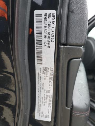 1C4RJFLG8MC589481 - 2021 JEEP GRAND CHER TRAILHAWK 黑色 照片 13