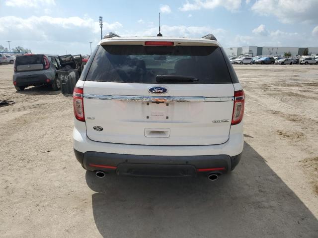 1FM5K7D84FGA95229 - 2015 FORD EXPLORER XLT WHITE photo 6