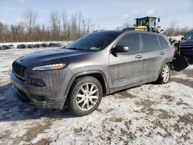 1C4PJMCB0JD588606 - 2018 JEEP CHEROKEE LATITUDE GRAY photo 1