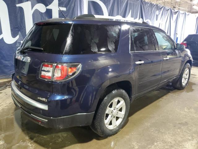 1GKKVPKD5FJ386778 - 2015 GMC ACADIA SLE BLUE photo 3