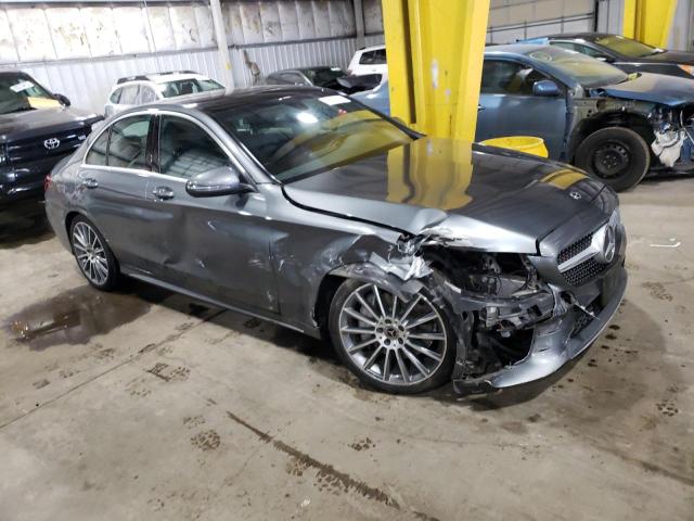 55SWF8DB0KU289189 - 2019 MERCEDES-BENZ C 300 GRAY photo 4