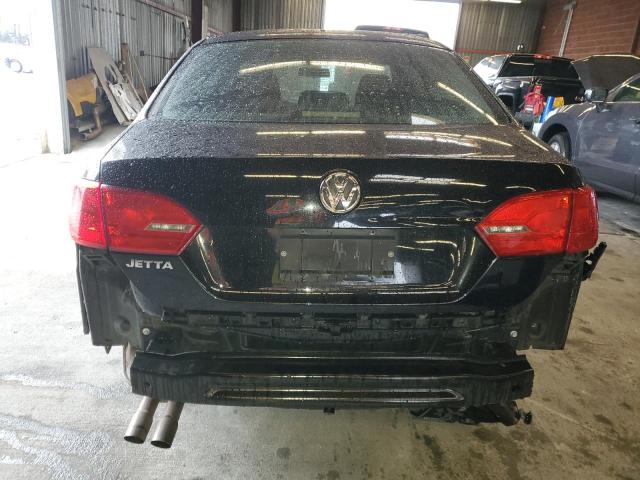 3VW2K7AJ6DM267842 - 2013 VOLKSWAGEN JETTA BASE BLACK photo 6